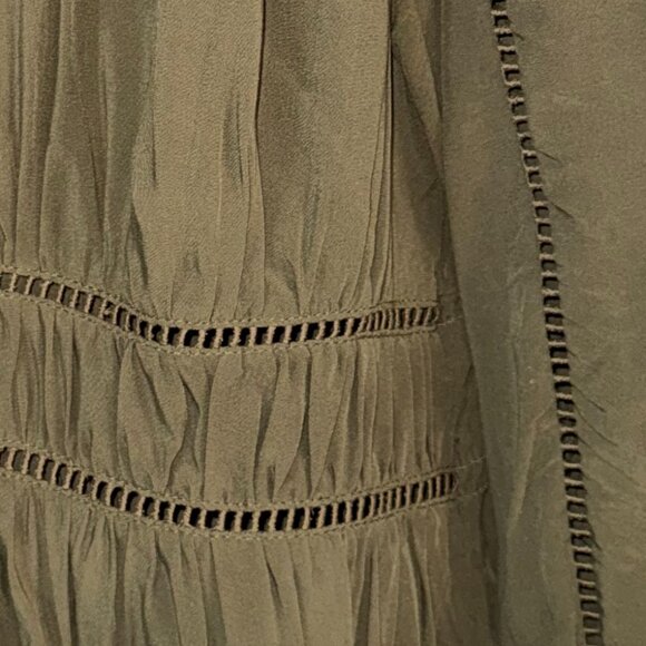 Old Navy Boho Long Sleeve Blouse Size M - Picture 3 of 3